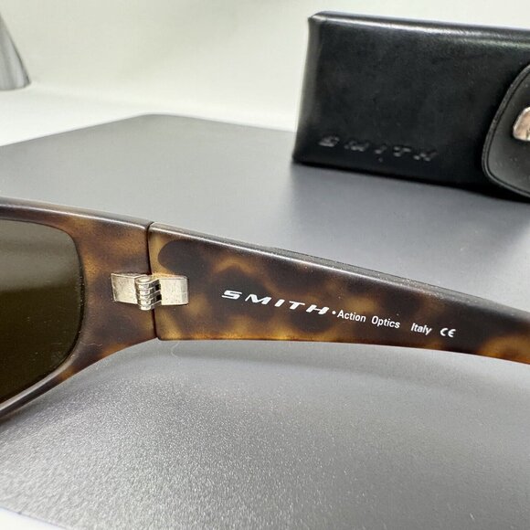 Smith Action Optics DRIFT Polarized  Sunglasses Italy w/case Rare Matte Tortoise - Picture 5 of 14